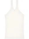 Courrèges Courreges Pre Criss Cross Cotton Tank Top