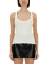 Courrèges Courreges Top In White