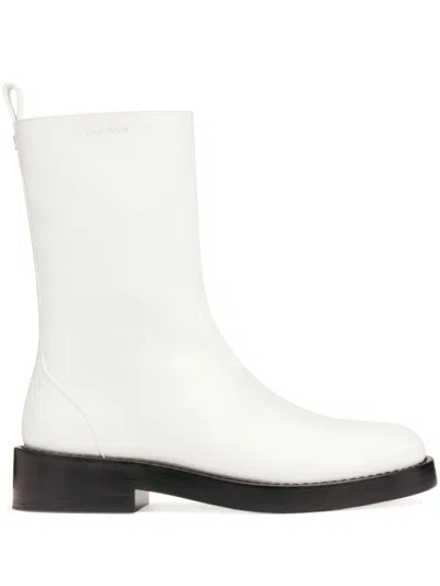 COURRÈGES RIDER LEATHER BOOTS