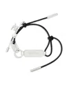 Courrèges Rope Choker In Silver
