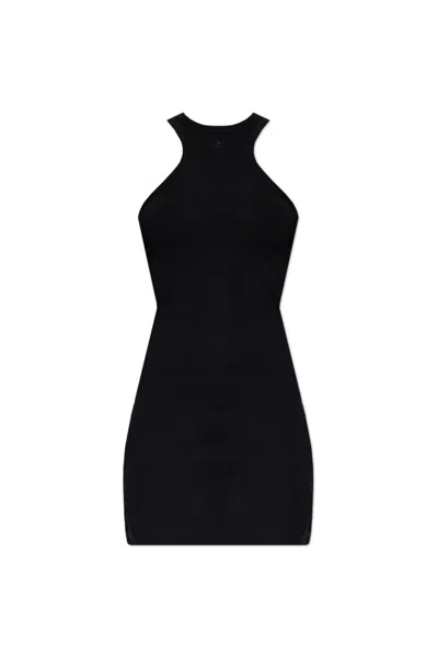 COURRÈGES COURRÈGES CONTRASTED-TRIM SLEEVELESS MINI DRESS