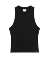 Courrèges Round-neck Vest In Black