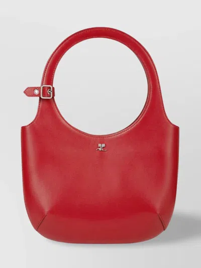 COURRÈGES SACRED LEATHER TOTE BAG