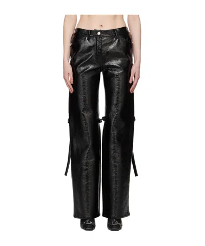 Courrèges Black Baggy Trousers