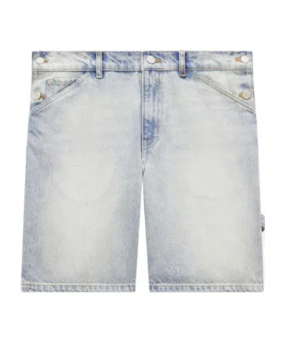 COURRÈGES COURRÈGES SAILOR DENIM BERMUDA SHORTS