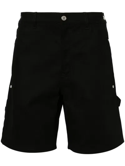 COURRÈGES SAILOR STRAP-DETAILED DENIM SHORTS