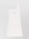 Courrèges Satin Dress Featuring Cut-out Detail