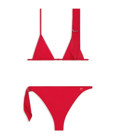 COURRÈGES SCARF BIKINI SET