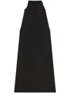 Courrèges Courregès Dress Scarf Mockneck In Black
