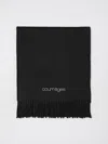 Courrèges Scarf Woman  In Black