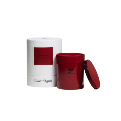 Courrèges Scented Candle - Lempreinte In Burgundy