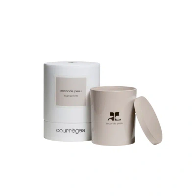 Courrèges Scented Candle - Seconde Peau In Grey