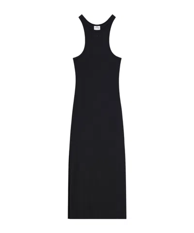 COURRÈGES COURRÈGES RACERBACK JERSEY MIDI DRESS
