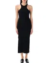 Courrèges Scuba 90's Rib Long Dress
