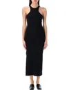 Courrèges Scuba 90's Rib Long Dress