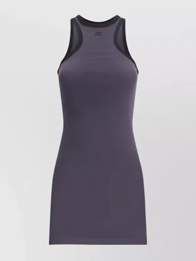 COURRÈGES SCUBA COTTON MINI DRESS