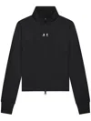 Courrèges Courreges Interlock Jersey Track Jacket For Athletic In Black
