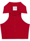 Courrèges Topwear In Red Viscose In Red