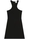 Courrèges '90's Criss Cross Mini In Black