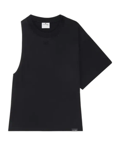 COURRÈGES COURRÈGES SCUBA ONE-SLEEVE T-SHIRT