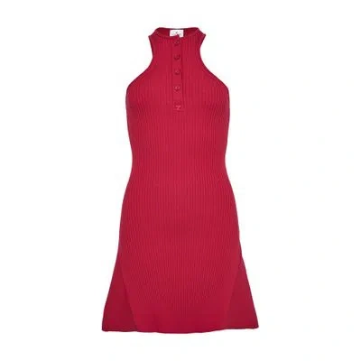 Courrèges Scuba Rib Knit Dress