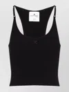 Courrèges Scuba Rib Knit Tank Top