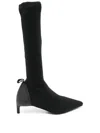 Courrèges Scuba Stretch 40mm Boots In Black