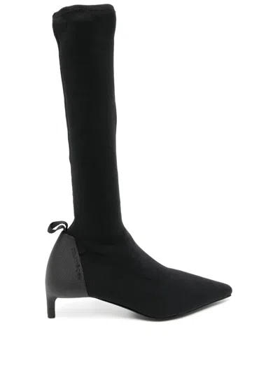 Courrèges Scuba Stretch 40mm Boots In Black