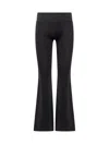 Courrèges Scuba Tech Bootcut Pants In Black