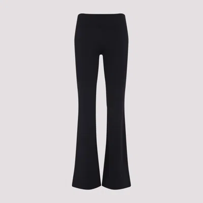 COURRÈGES SCUBA TECH JERSEY BOOTCUT PANTS