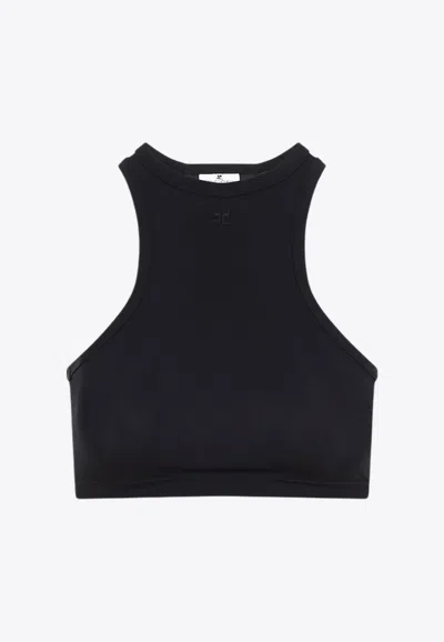 COURRÈGES SCUBA TECH JERSEY BRA
