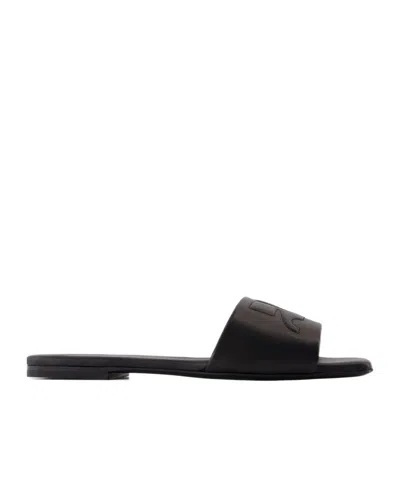 COURRÈGES COURRÈGES SHADOW SQUARE TOE SANDALS