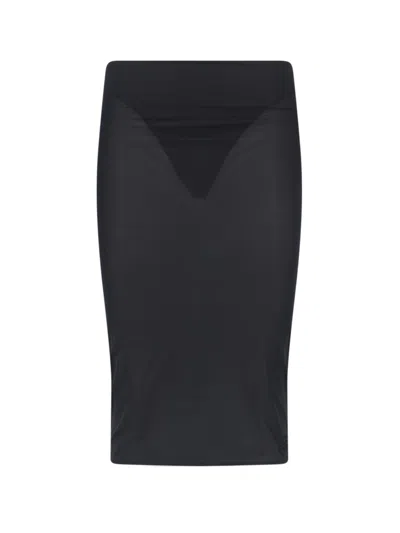 COURRÈGES SHEATH MIDI SKIRT