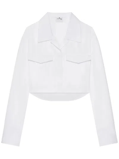 Courrèges Courregès Shirt 2-pocket Poplin Crop