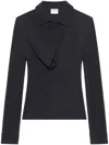 Courrèges Shirt In Black