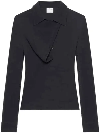 Courrèges Shirt In Black