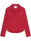 Courrèges Shirt Utility Polycotton In Red