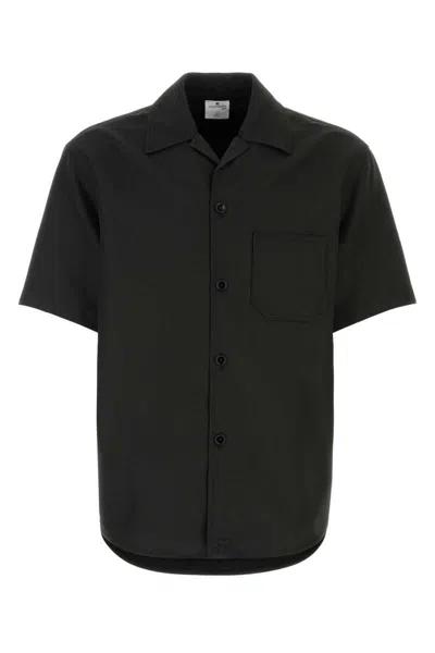 Courrèges Courreges Man Black Polyester Shirt