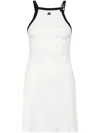 Courrèges Square Neck Mini Dress