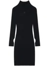 Courrèges Courreges Short Ribbed Dress
