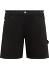 Courrèges Courreges 'sailor Back' Bermuda Shorts In Black