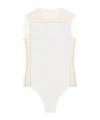 Courrèges Short-sleeve Bodysuit In White