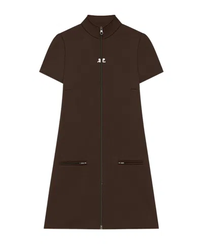 COURRÈGES SHORT SLEEVE DRESS