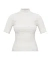 Courrèges Reedition Jumper T-shirt In White