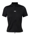 Courrèges Woman Sweatshirt Black Size S Polyester In Black