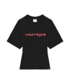 Courrèges Courreges Women Courreges Belted Printed Stone T-shirt In Black