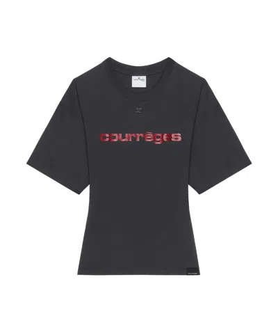 Courrèges Courreges T-shirts And Polos In Black