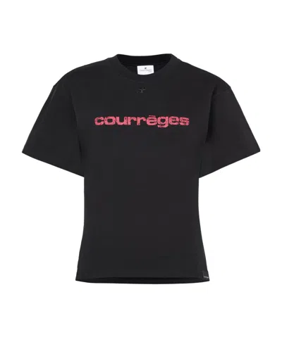 COURRÈGES SHORT-SLEEVED T-SHIRT
