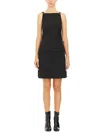 Courrèges Courregès Short Wool Dress In Black