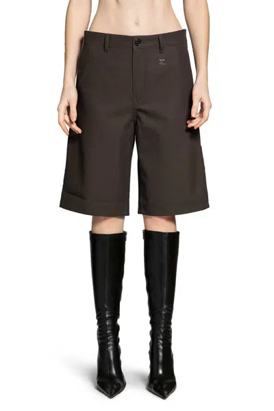 Courrèges Shorts In Brown